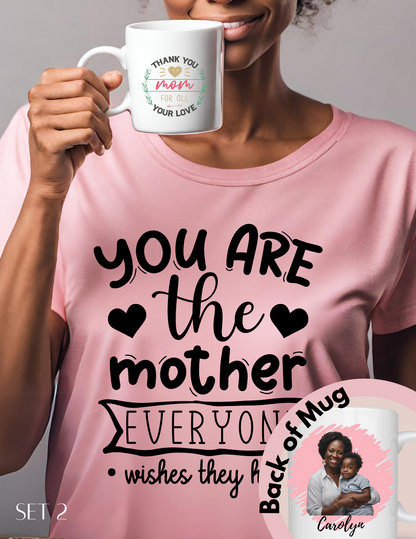 Mom Shirt & Mug Set